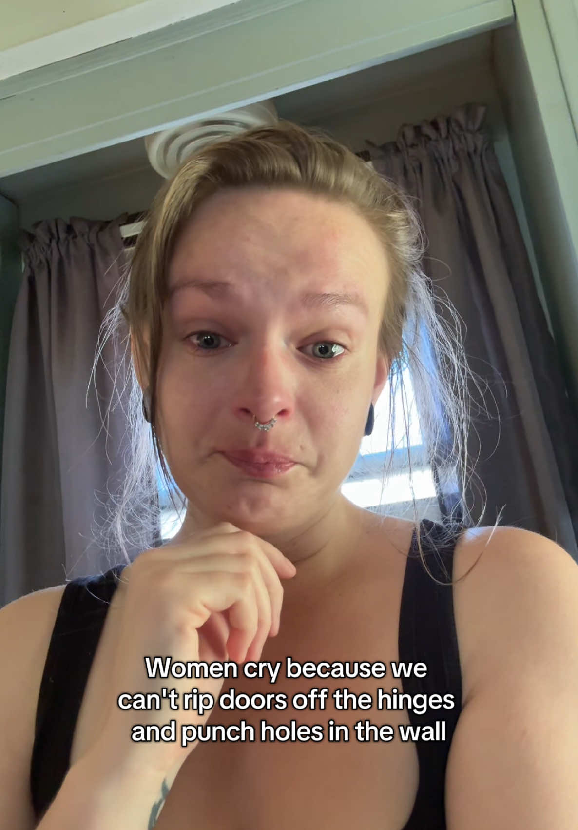 My landlord yelled at me and I’m in my luteal phase #rant #women  #crying #crashout #men 