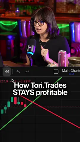 How I stay profitable 💜 My goal is never to avoid losses. It’s to control them, to make sure they feel like small fees, not account killers. Losses don’t ruin me because I let price action guide my risk. ✨ I use trend lines to define my risk. I know when to exit. I know when to cut it. That’s my edge. Mitigated risk. Controlled losses. Staying in the game.