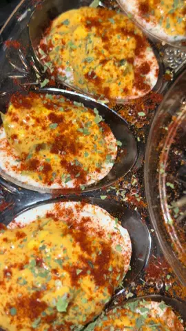 Deviled eggs 😍 #deviledeggs 