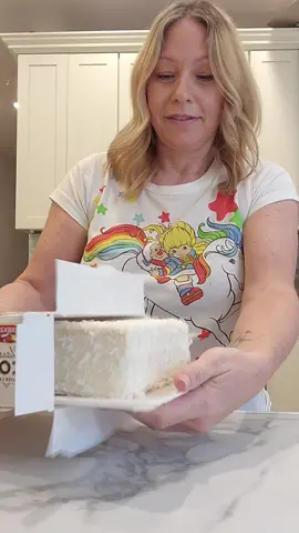 Replying to @papapapiaaa  @Pepperidge Farm did we do it right? 😋 serving size says 8 but we said not round here partner lol #coconut #cake #coconutcake #🥥 #pt2 #fypシ 