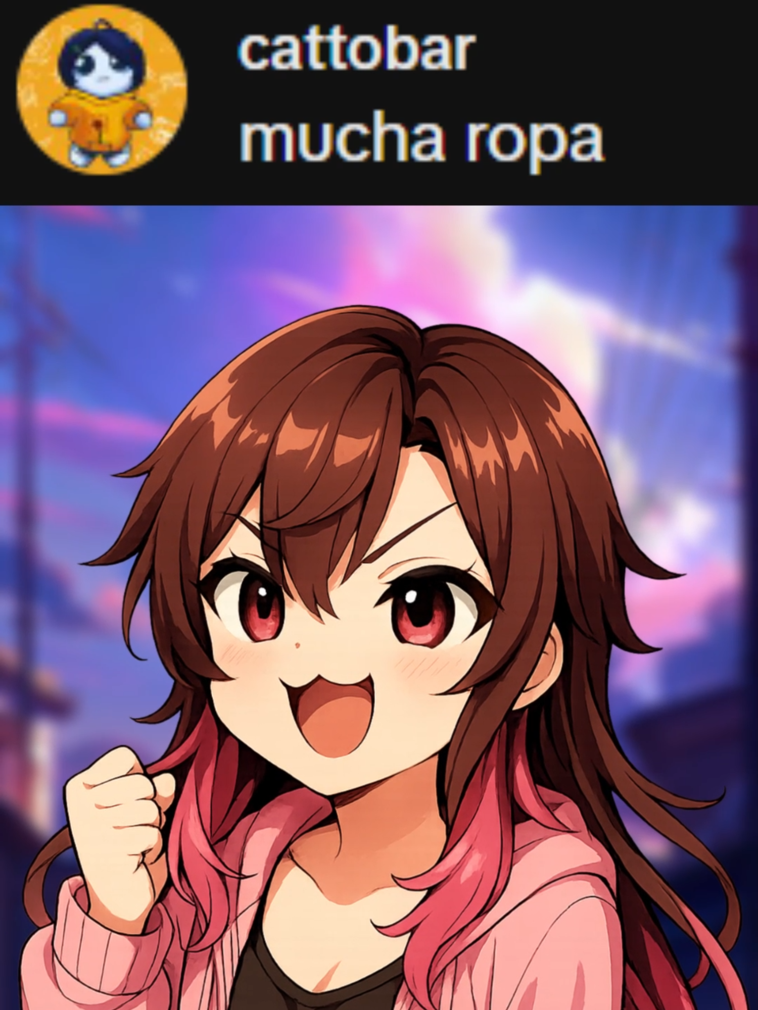 Mucha Ropa!?? 😳#vtuber #femboy #vtuberespañol #edit #gaminggirl #streamerpequeño #twitch #fyp #storytime #chile #lofi #femboychile #relatable #streamerlatino #animeedit #emociones #Nate_glow #twitchclip #nate #humor