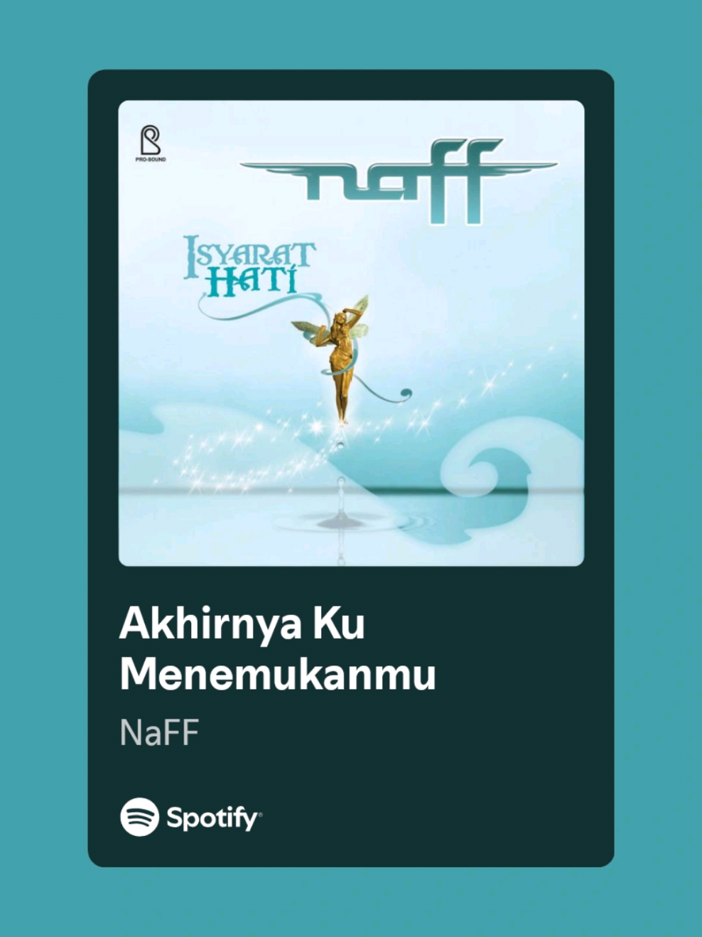 Akhirnya ku menemukanmu-Naff #lyrics #fullsong #spotify #naff #fyp 