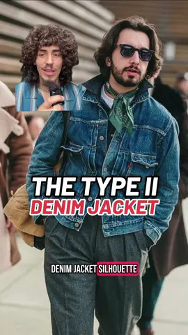 The Type II Denim Jacket has for a long time been my favorite denim jacket, silhouette. It takes some of the best features of vintage style fashion, and modernized fashion, and marries them together, making in my opinion the perfect denim jacket. 👖🧥  #denimjacket #denim #jeanjacket #jackets #menswear #mensfashion 