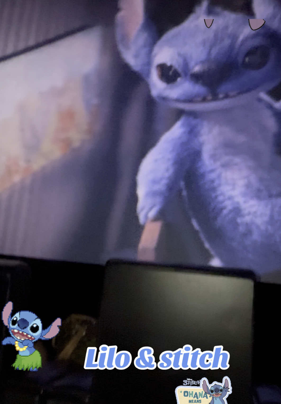 #liloandstitch #pelicula #familytime estuve bonita la película ahora si le entendí todo lo que decía jjjjj#creatorsearchinsights 