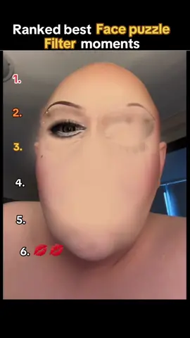 Ranked best face puzzle filter moments 