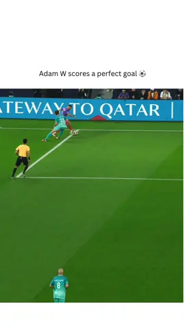 Adam W scores a perfect goal  #adamw 