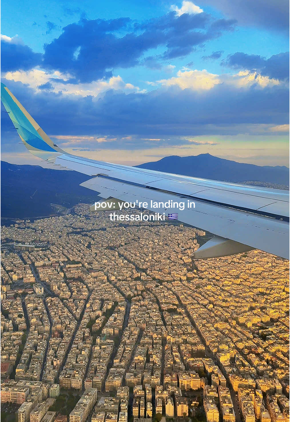 Just landed in Thessaloniki — and wow, what a view from above! This city feels like a mix of history, culture, and seaside charm. Can’t wait to explore the hidden gems of northern Greece! #thessaloniki #landing #view #plane #windowseat 