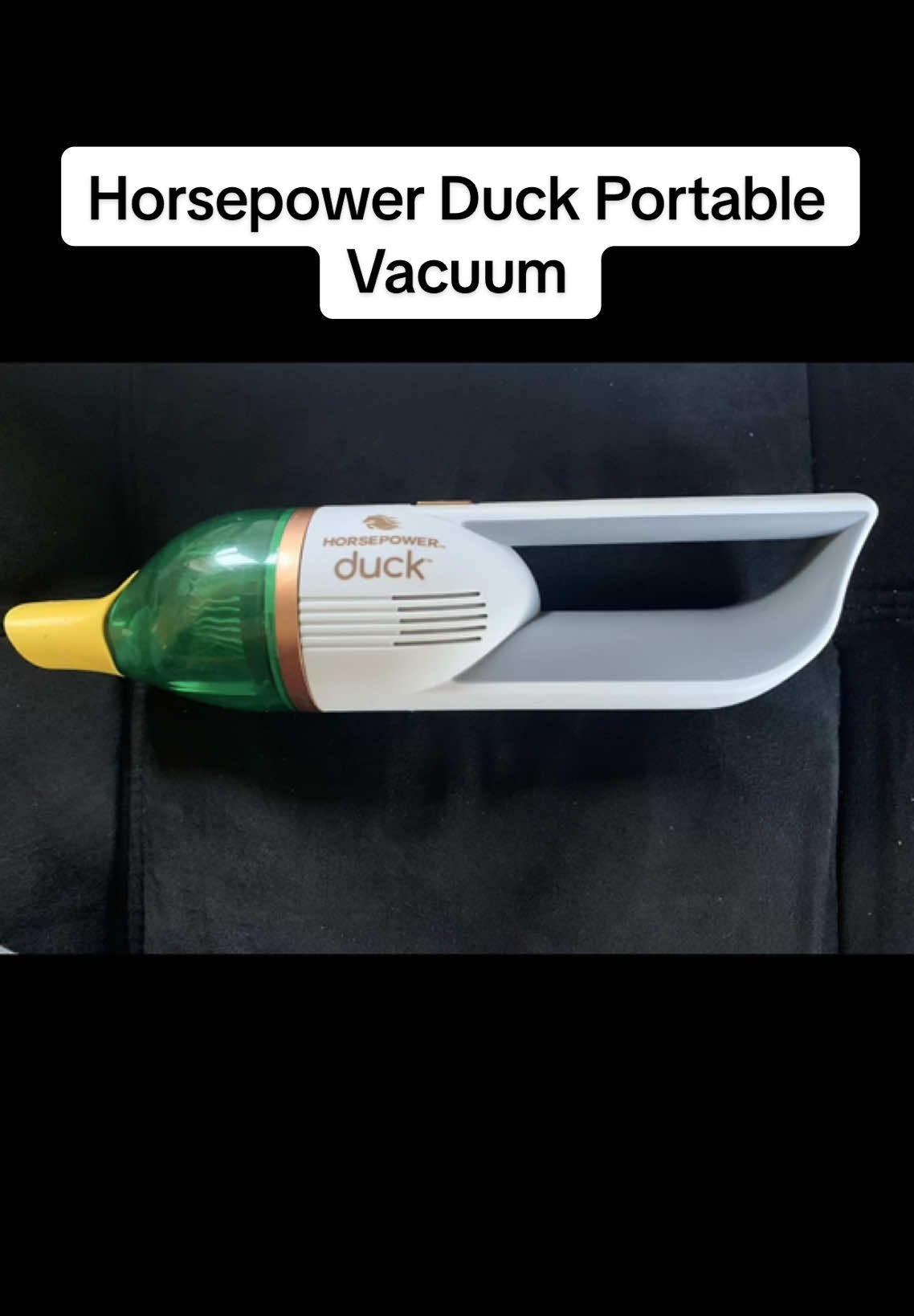 Horsepower Duck Portable Vacuum. #horsepowerduck #portable #vacuum #vacuumcleaner #tiktokshop 