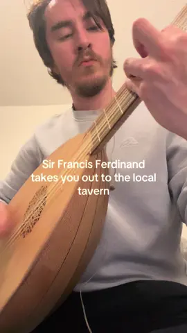 I shan’t be leaving here with thee #takemeout #franzferdinand #lute #fyp 