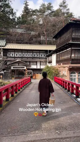 The Most Unique Ryokan in Japan 🇯🇵✨ Some of my Japan videos recently went viral, so I wanted to share another amazing spot I love. This ryokan, founded in 1694, is believed to be Japan’s oldest surviving wooden hot spring inn. Located in Shima Onsen, Gunma, it’s over 300 years old and full of history, charm, and healing energy. The name Shima means “40,000 hot springs”, based on the ancient belief that these mineral-rich waters could cure 40,000 illnesses. Sekizenkan has 3 unique buildings: 🏯 Honkan (Main Building) – Built in 1691, it’s fully self-service and feels like stepping back into the Edo period. Tatami mats, sliding doors, wooden halls—this building and its tunnel are even said to have inspired Spirited Away. 🏛️ Sansou – Built in 1936, it blends Japanese tradition with Western design. It’s home to the Roman-inspired Genroku no Yu bathhouse and the serene outdoor Mori no Yu. Sansou is also a registered cultural property. 🌲 Kashoutei – The newest wing (1986), surrounded by pine trees and forest views. We stayed here and enjoyed incredible kaiseki dinners and Japanese breakfasts served in-room by nakai (traditional hostesses). It is a magical escape into Japan’s past, blending history, architecture, and onsen culture like nowhere else.📍Sima Onsen Sekizenkan Kashoutei 四万温泉 積善館 . . #onsen #ryokan #japan #japantiktok #japancountryside 