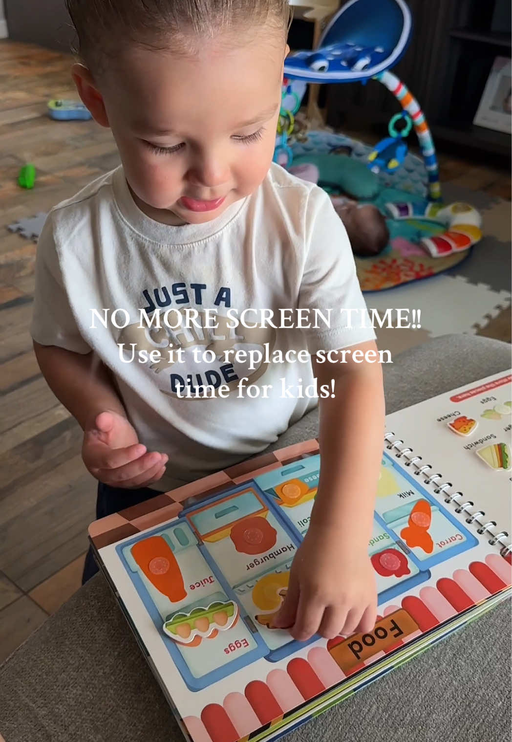 My 19 month old love this Preschool Busy book from @Joycat !! It keeps him entertained & learning for almost an hour! Look how happy he is learning & playing 🥹 #toddleractivities #toddleractivityideas #joycat #joycattoys #joycateducationaltoys #joycatlearningtoys #toddlertok #toddlermom #MomsofTikTok #toddlersoftiktok 