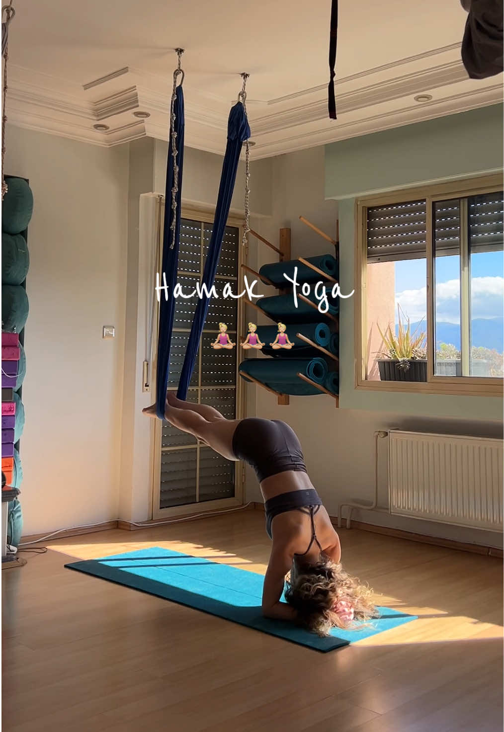 Haftanın ilk günü yogası🧘🏼‍♀️🧘🏼‍♀️🧘🏼‍♀️#yoga #hamakyogası #fyp #yogapose #yogagirl 