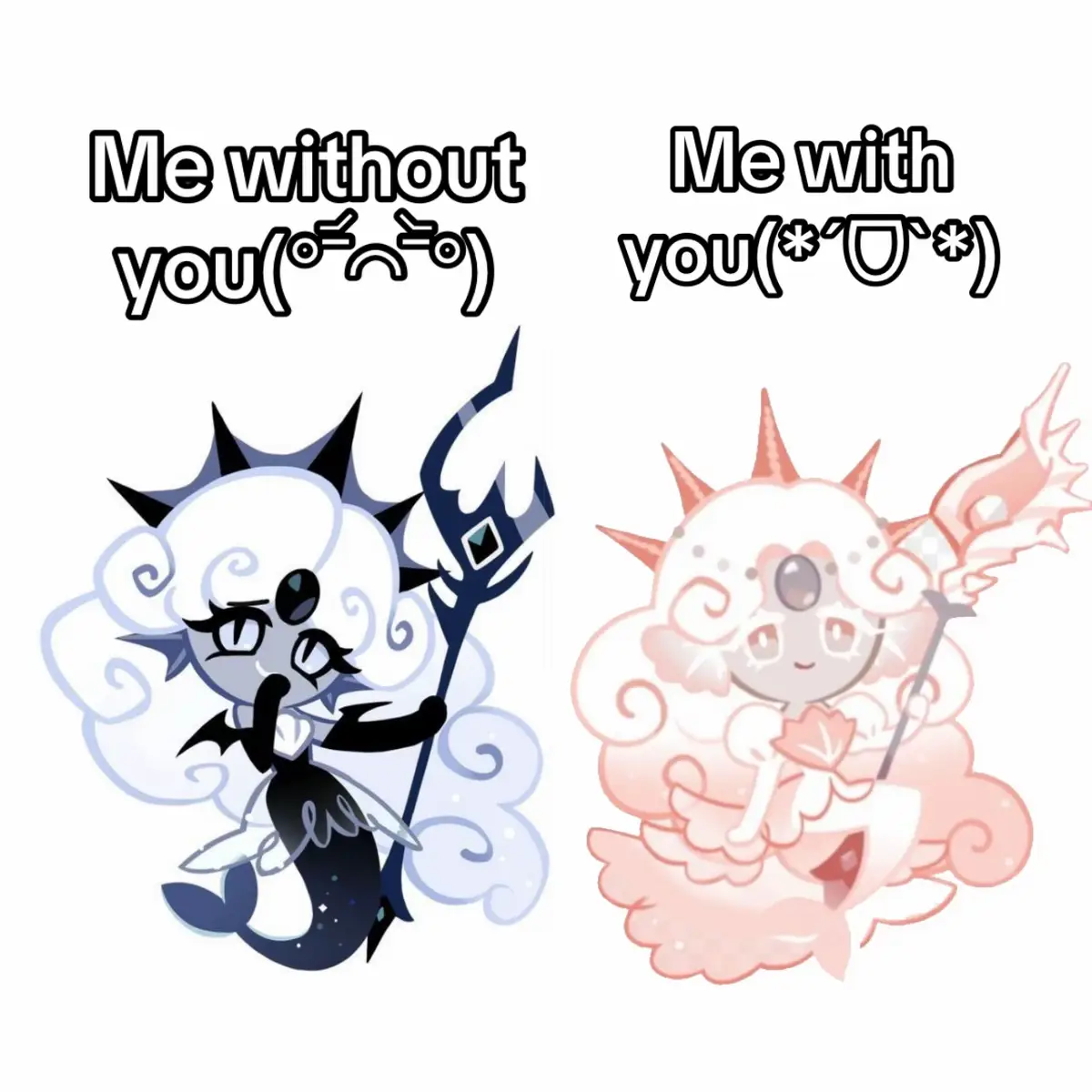 yall the first video was acting up..😥 #cookierunkingdom #fyp #triedmybest #blackpearlcookie #purevanillacookie #darkenchantresscookie #whitelilycookie #goldencheesecookie #frilledjellyfishcookie #shadowmilkcookie   #darkcacaocookie #mysticflourcookie 