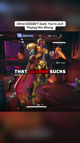 Marvel Rivals: Ultron doesn’t suck #marvelrivals #marveltiktok #overwatch2 #fypgaming🎮 #fypgaming 