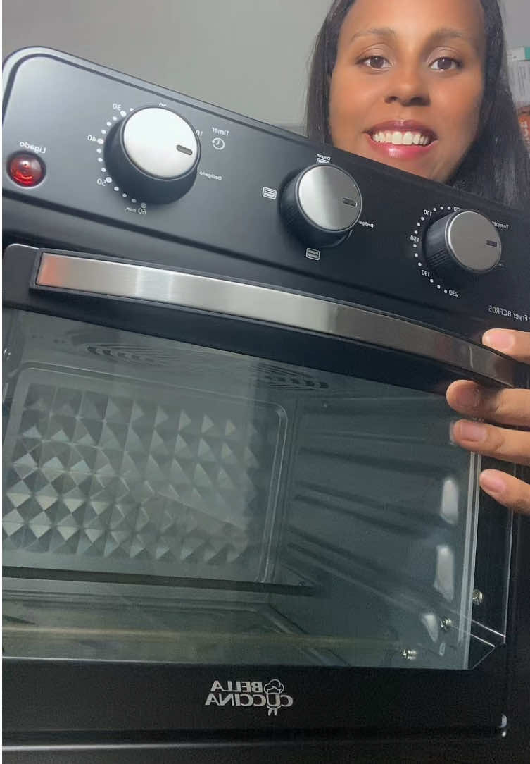 Unboxing da #airfryer da #bellacuccina o que mais gostei é o fato de ser 2 em 1 ! Forninho e air fryer #review #unbox #airfryerbellacuccina #ugc 