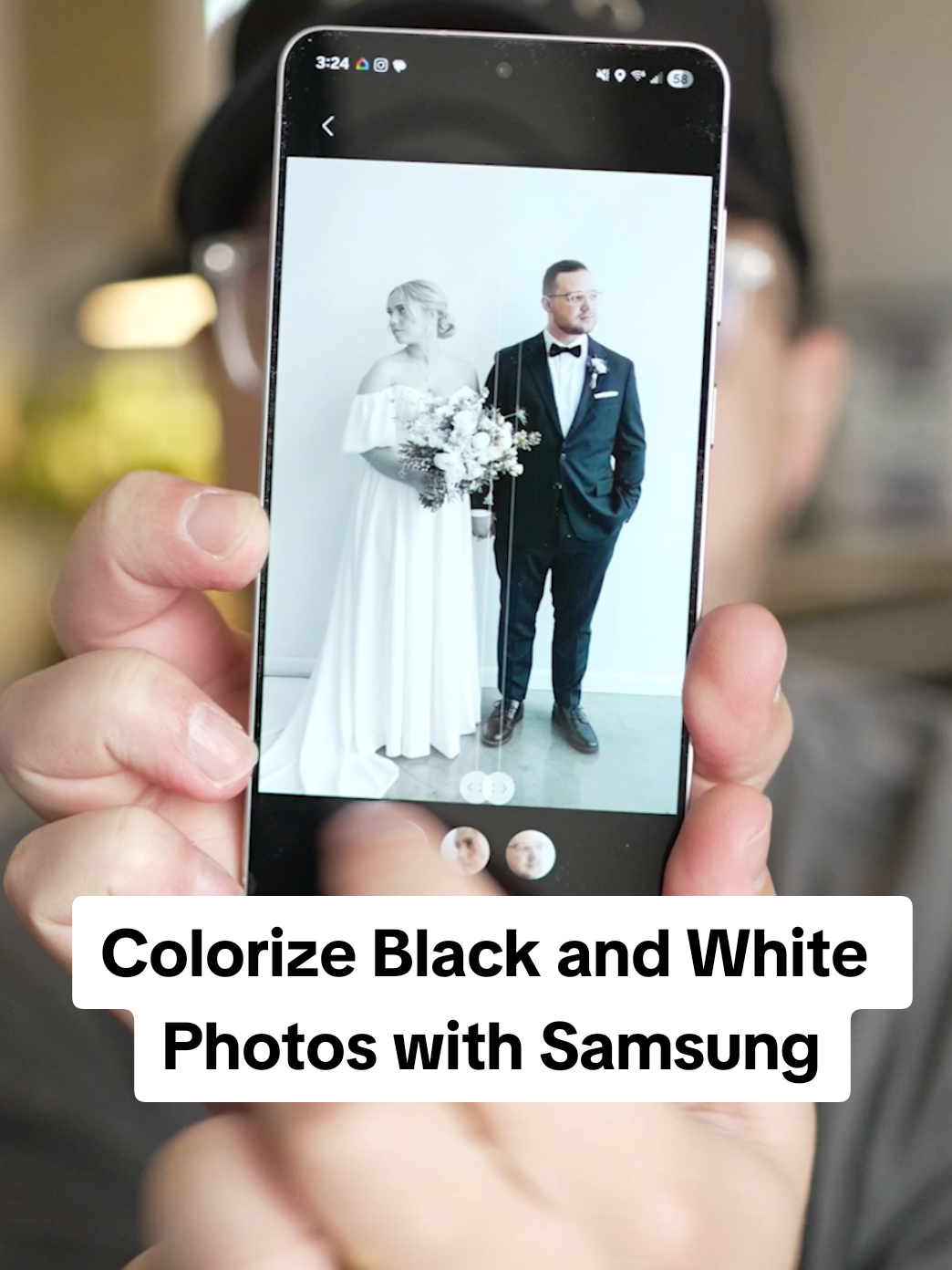 How useful is Samsung's colorize option? #techtok #tech #samsung #android #s25edge #imparkerburton #androidguy #techguy 