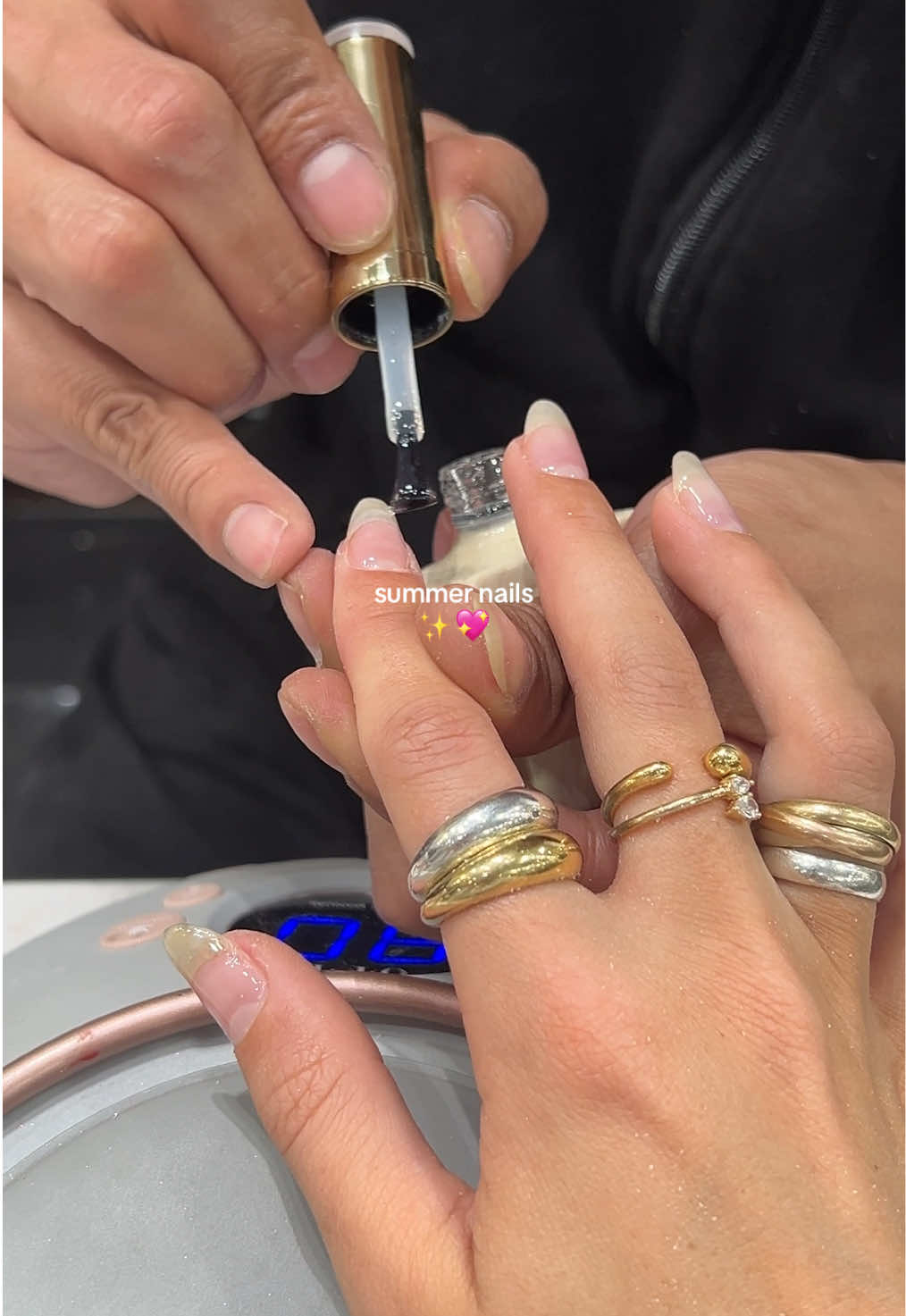 Mermaid nails for summer🧜‍♀️✨#summernails #summernailinspo #chromenails 