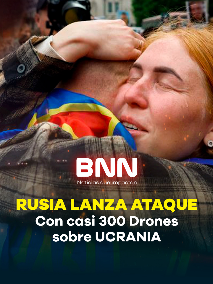 RUSIA lanza Ataque con casi 300 Drones a UCRANIA  #RUSIA #noticiasinternacionales #putin #guerraucrania #ucrania #bnnnoticias