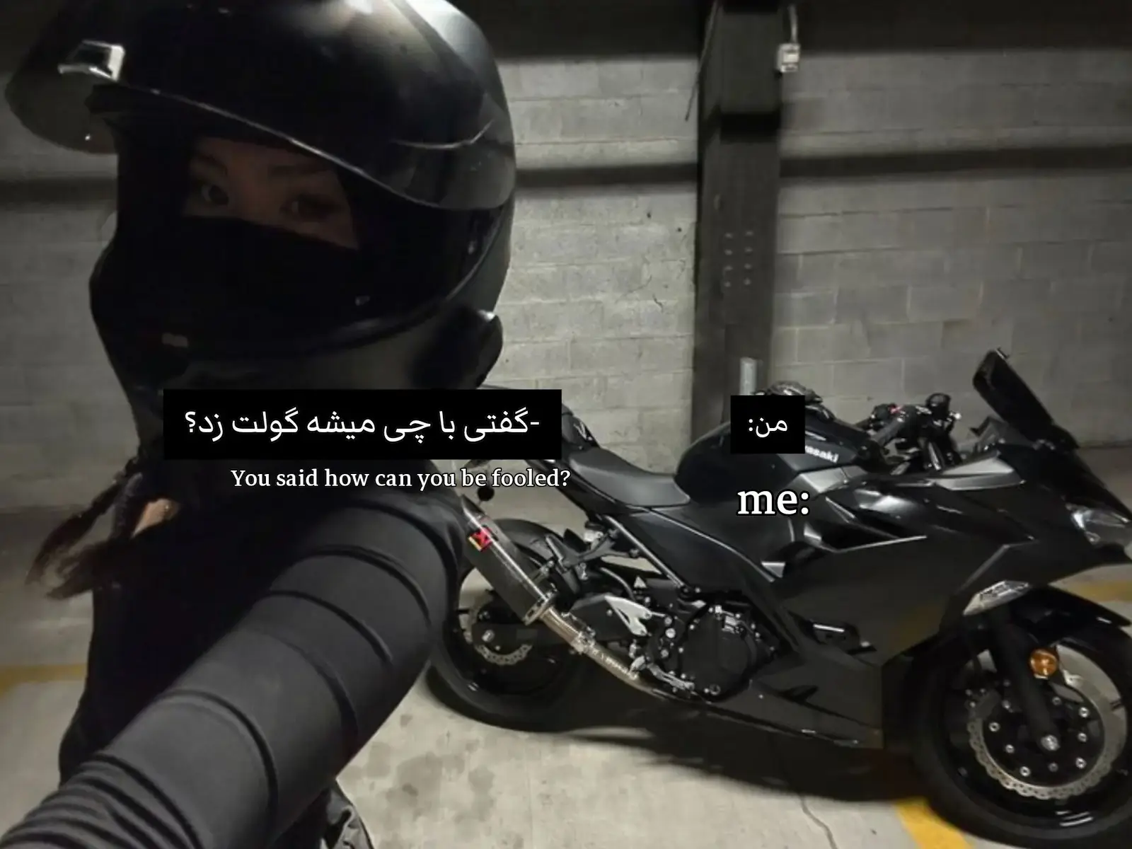 How to fool me? just rev that engine. #motorvibes #bikerchick #editlife #teenvibes #aestheticedit #motorlove #speedqueen #bikelife #notfallingforlove #justbikestoday #fyp #foryou #505 #babymonster #میری_فوریو_یا_جرت_بدم 