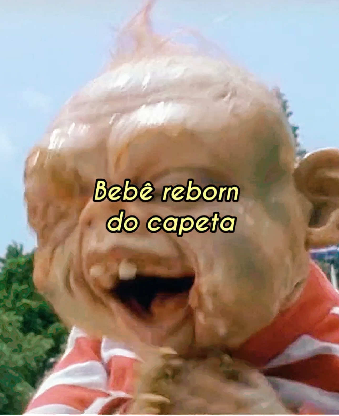 Ele pisando no bebê reborn me quebrou kkkk