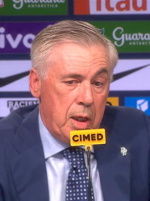 Ancelotti explica razão pela qual não convocou Neymar #ancelotti #carloancelotti #selecaobrasileira #neymar