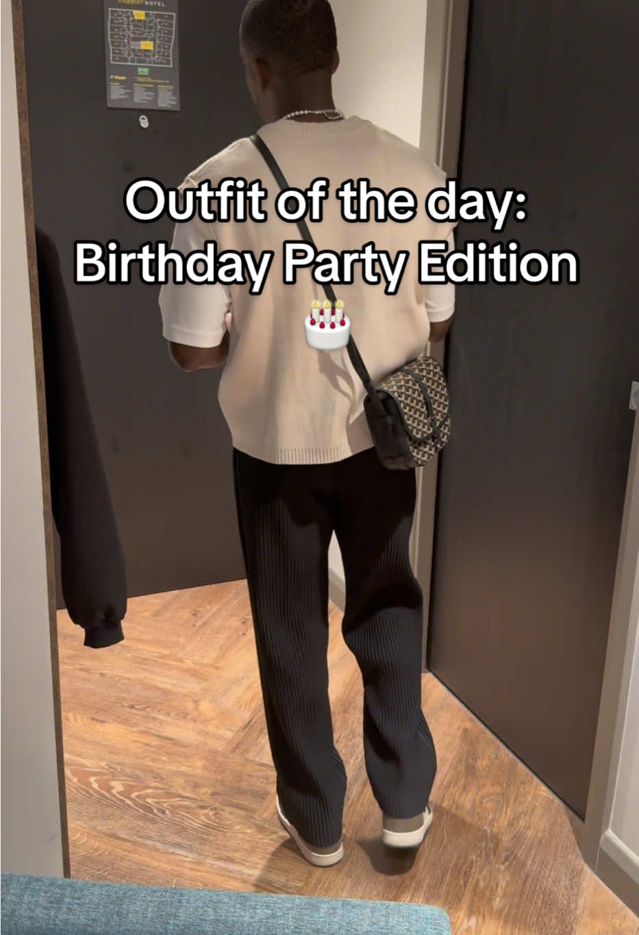Outfit of the day: Birthday Party Edition 🎂  @ZARA  @NUDEPROJECT  @Cernucci  @UNIQLO Europe  #fashion #outfit #style #streetwear #fyp #viral #outfitinspo #fashiontiktok #mensfashionwear 