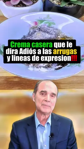 Crema casera para las arrugas y lineas de expresión y recuerda solo damos consejos, para indicaciones comuniquese con su doctor de cabecera #remedioscaseros #remediosnaturales #remedios #remedy #remedies #arrugas #arrugasfaciales #lineasdeexpresion #usa🇺🇸 #usa_tiktok 