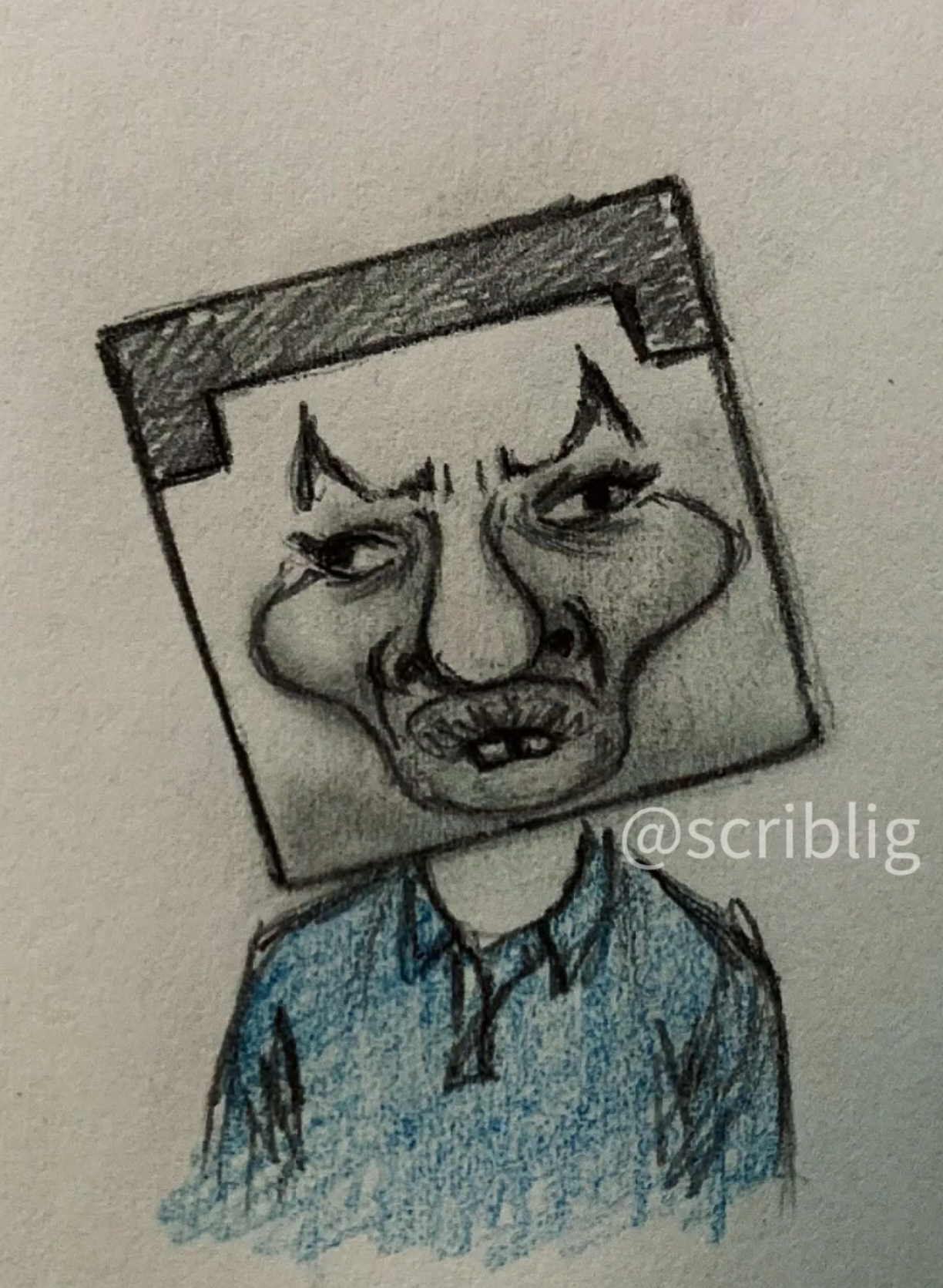 This just a portrait😭😭 #memes #explore #drawing #viral #fyp 