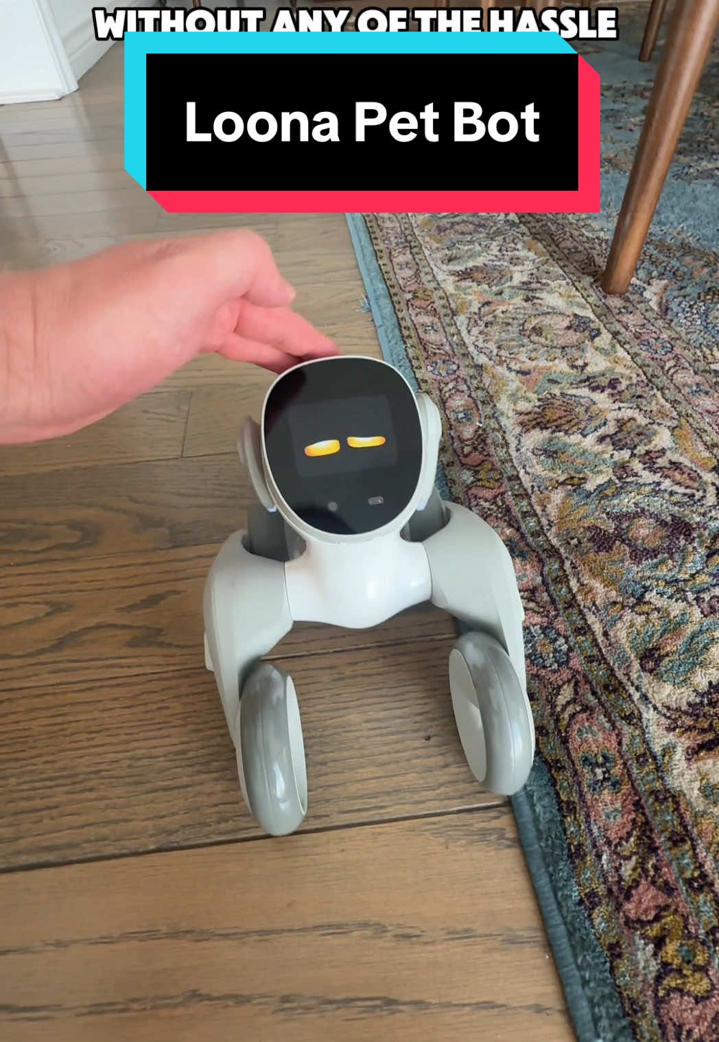 @LoonaPetbot is so advanced it recognizes your emotions and responds like a real pet. Check out how you can get a Loona Petbot at an exclusive low price in the the 🔗 in our BIO! #loonapetbot #loonarobot #pet #petbot #loonapartner