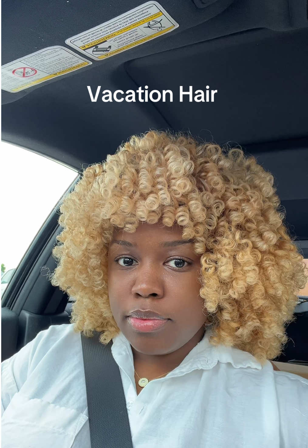 Ladies, just try it out once #naturalhair #vacationhair #blackgirltiktok 