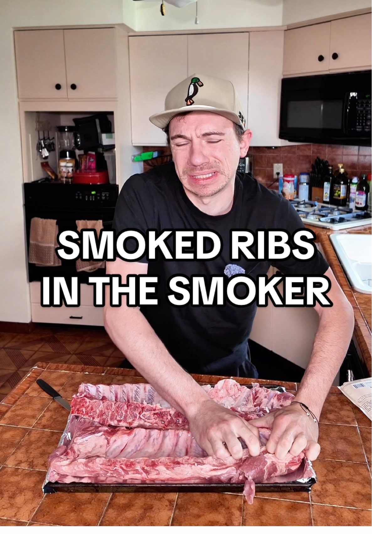 Smoking ribs in the smoker! #smokedribs #bbqtok #meatlover #ribsrecipe #smokerlife #lowandslow #homesmoking #chaoticcooking #grillseason #backyardbbq #bbqrecipes #FoodTok #cookingtok #DinnerIdeas #fromscratchcooking #summermeals #homechef
