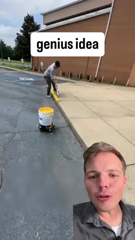 GENIUS IDEA @truelinestripingtx  #business #businessideas #sidehustle #entrepreneurship 