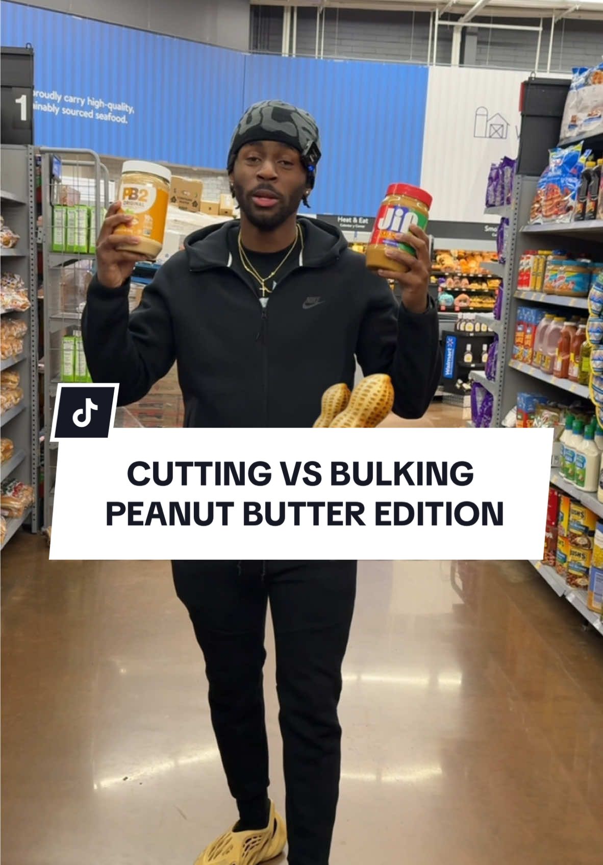 Cutting Vs Bulking Peanutbutter edition #cutting #bulking #lowcaloriefood #fitnestips #fyp #jesuschrist 