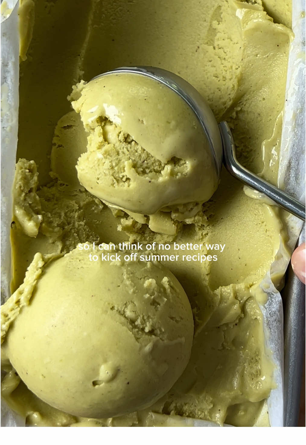 a (dairy-free and refined sugar-free) cardamom pistachio ice cream that I spent way too much time developing and writing (there’s maybe too much detail in the blog post). the beauty of this recipe is that you can customize it: use cane sugar if you like, swap out the nut milk for heavy cream and milk, etc. recipe is on the blog and linked in bio!   and if you want more insight into the recipe development process, shared a little column on Substack detailing my thought process (and tears). #pistachioicecream #homemadeicecream #dairyfreeicecream 