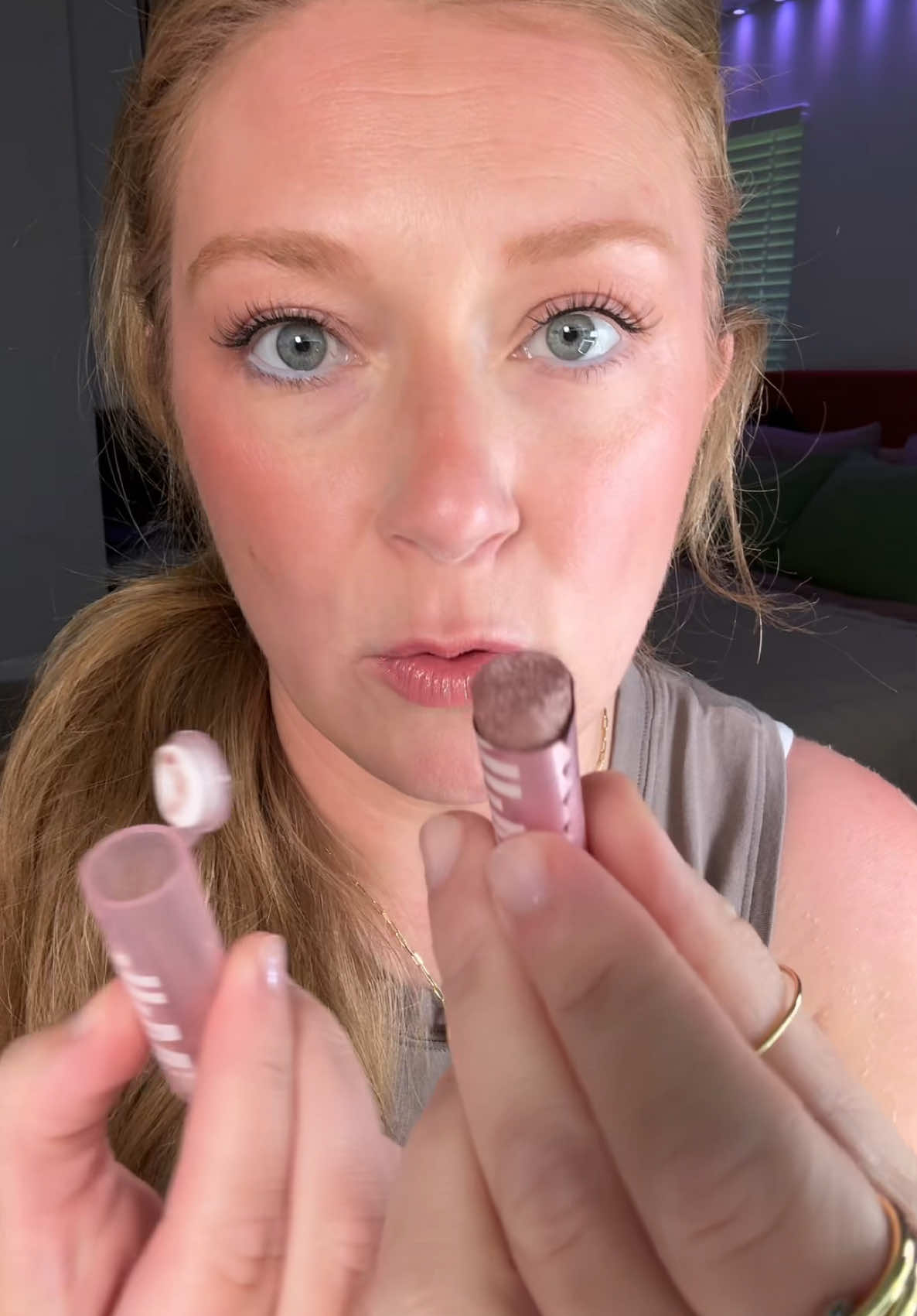 I love a shimmer with no chunky glitter ✨ #makeup #milkmakeup #chalk #dodgeball 