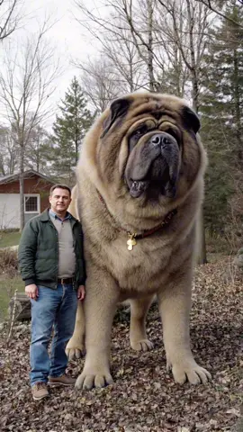 The Biggest Dog in Wisconsin 🧀 🐶 #fyp #animals #pets #giantdog #dogsoftiktok #dogs #dogtok #ai 