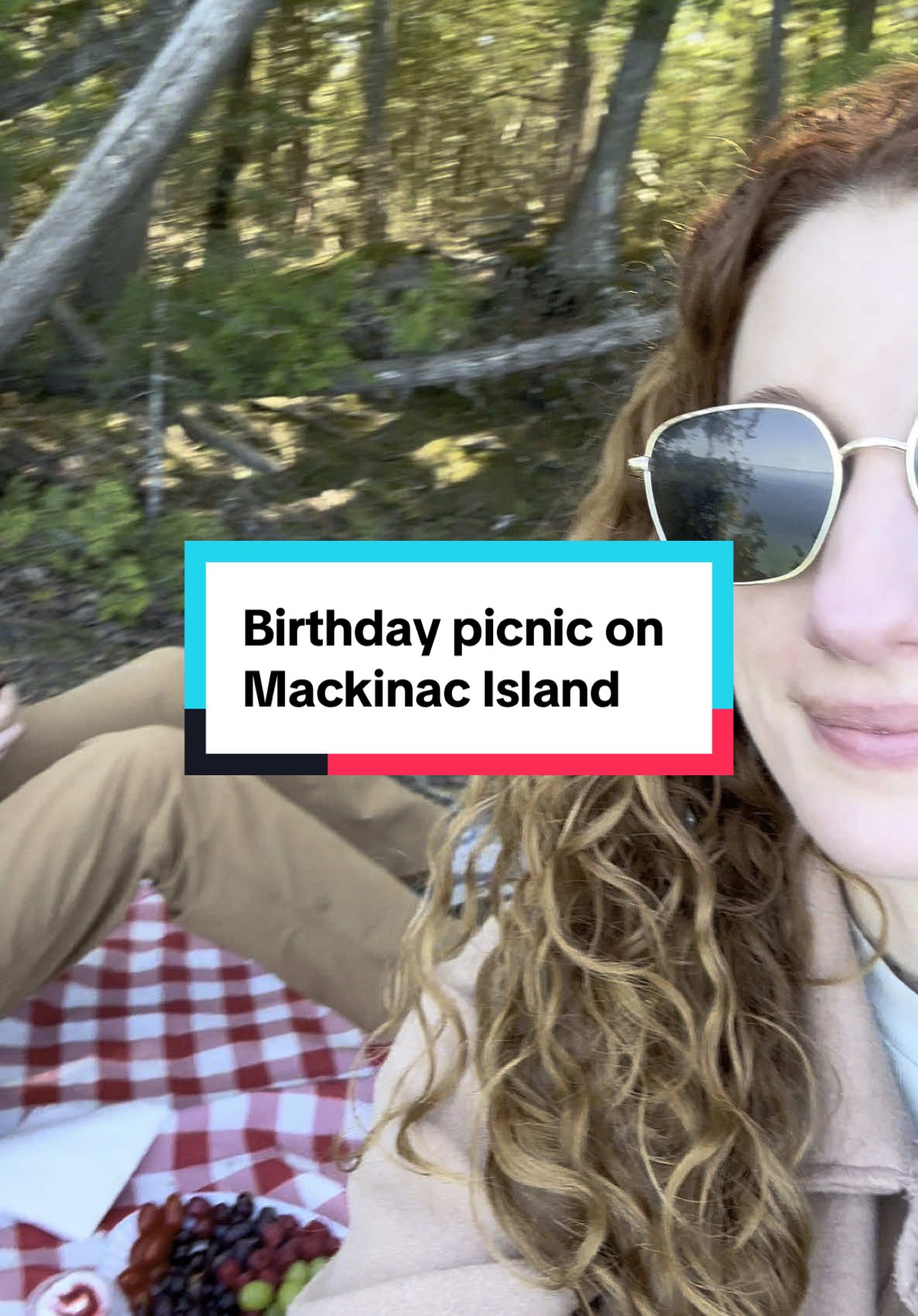 Replying to @ritaskaggsowens it was perfect! #mackinacisland #resident #tourism #vacation #picnic #birthday #Hiking #tranquil #bike 