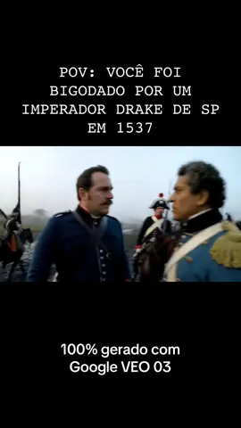 CALMA BIGODE 😂 #historia #ai #ia #googleveo3 #veo3 #ninoabravanel #osdrakedesp #kabrinha #humor #fyp 