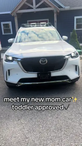7 seats = more babies??? ✨🤍@Mazda USA #mazda #momcar #suv #3rdrowseating #mom #sahm #toddlermom #carsoftiktok #cars 