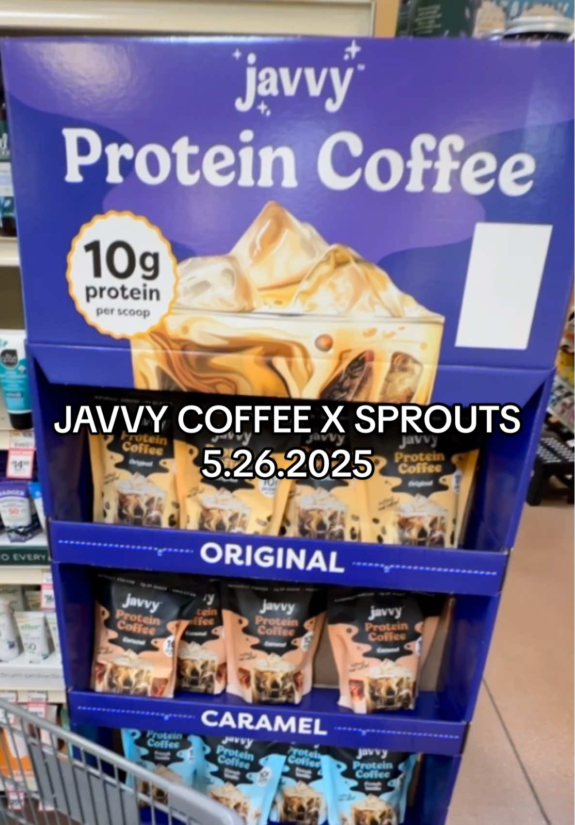 JAVVY COFFEE AT SPROUTS???? Discount code online: DIVINECIN #enjoyjavvy  #javvycoffee  #sprouts #sproutsfarmersmarket   @Javvy Coffee @Sprouts Farmers Market 