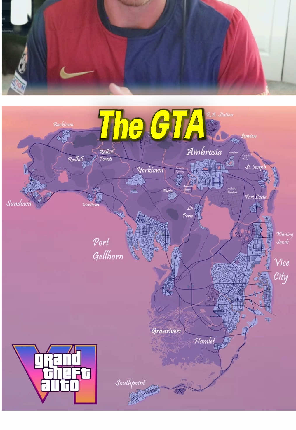 GTA 6 Map has been Leaked! #fyp #foryou #gta6 