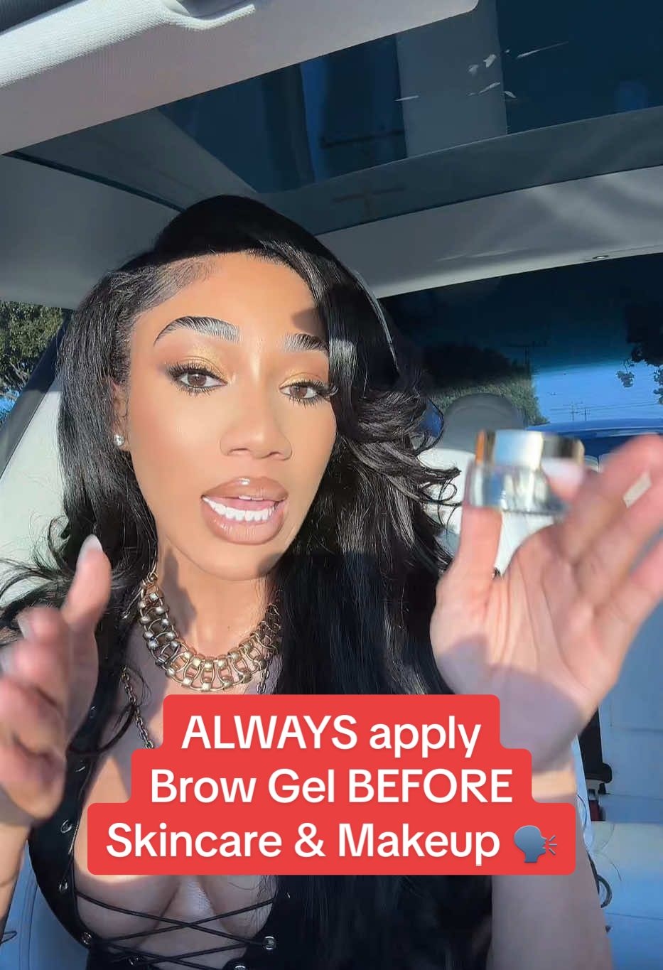 Replying to @brookisella Brow Gel should ALWAYS ALWAYS ALWAYS be applied BEFOREEEEE you apply any Skincare or Makeup products in order for the gel to properly adhere to your brows, ESPECIALLY if you’re using my Brow Lamination Gel 🗣️ my Brow Gel does NOT want to share the spotlight with those other products until AFTER she’s applied 😂😖😭 #browgel #eyebrow #eyebrows #eyebrowtutorial #browtutorial #eyebrowsonfleek #eyebrowshaping #eyebrowgel #browglue #browlamination #browlaminationtutorial #browlaminationtraining #ttsbeautybesties #tiktokshopsummersale #tiktokshopcreatorpicks 