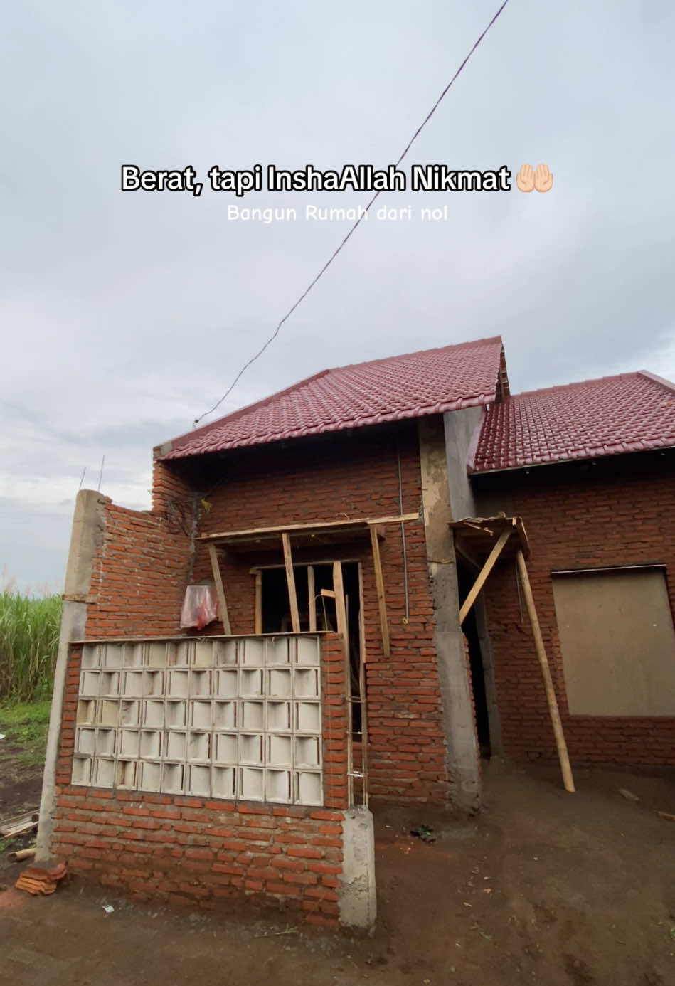 🤲🏻 Bismillah  Bangun rumah dari nol #rumahminimalis #rumahimpian #bangunrumah #bangunrumahdarinol #tukangbangunanmalang #rumahidaman #rumahtiktok 