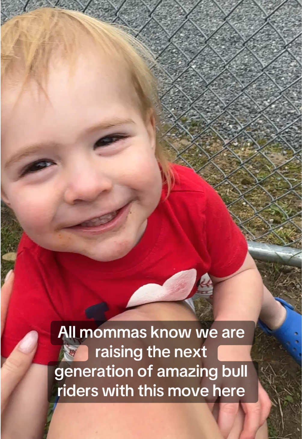 Momma’s little bull rider #bullrider #bullriders #mom #momlife #foryoupage #fypシ #8seconds #8secondride #momtok #toddlersoftiktok 