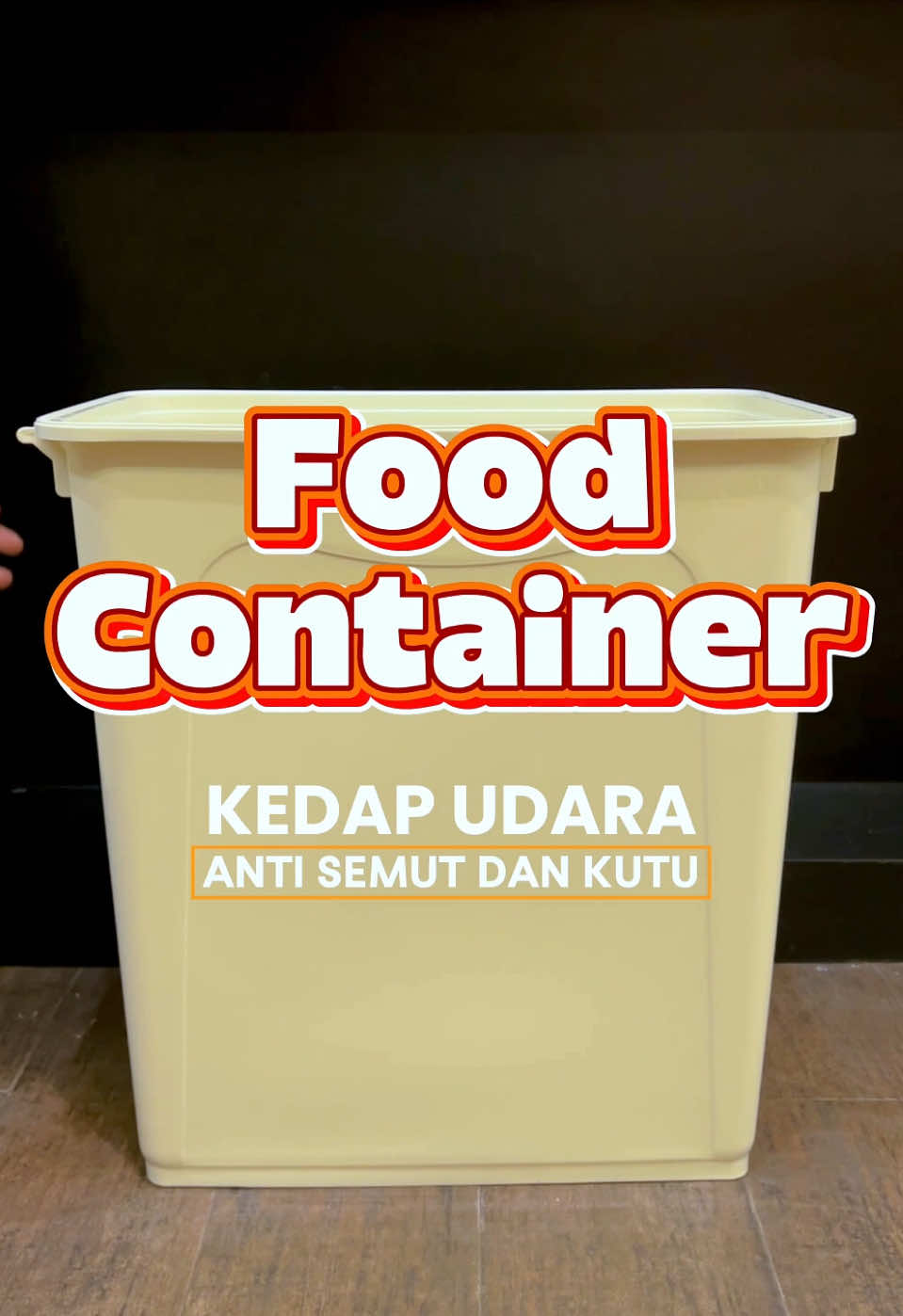 Food Container Untuk Pakan Koi, Kucing & Anjing. Mudah Di Pindahkan Anti Jamur Lembab Kutu & Semut  #pakankoi #pakananjing #pakankucing #foodcontainer #foodstorage #ikankoi #kolamkoi 