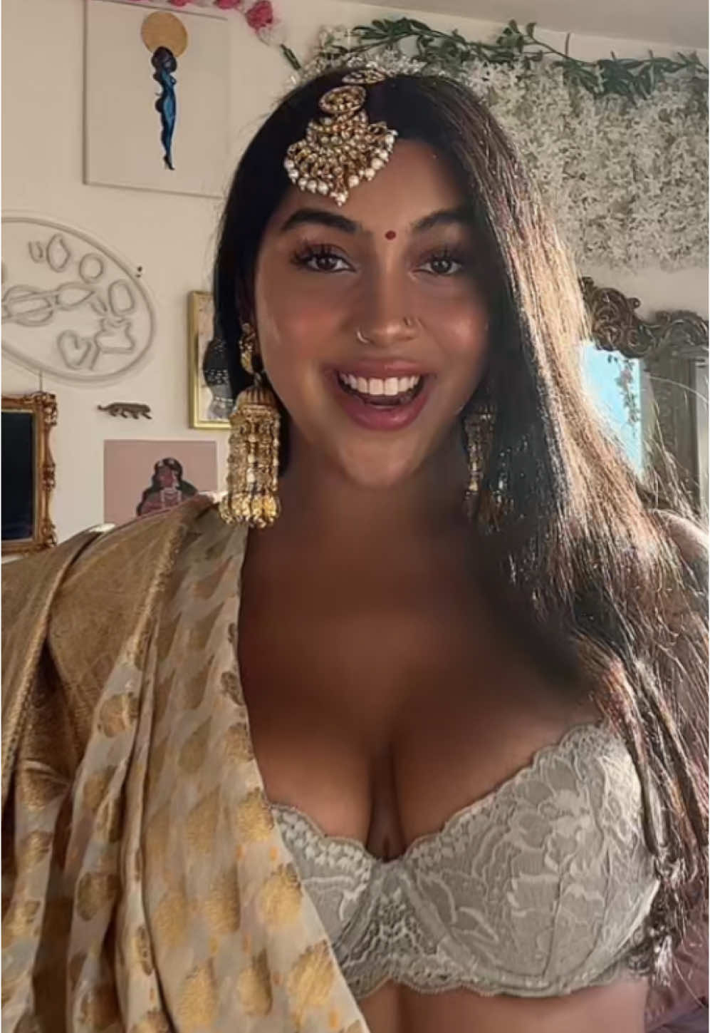 take it easy on me baby #indian #indiangirl 