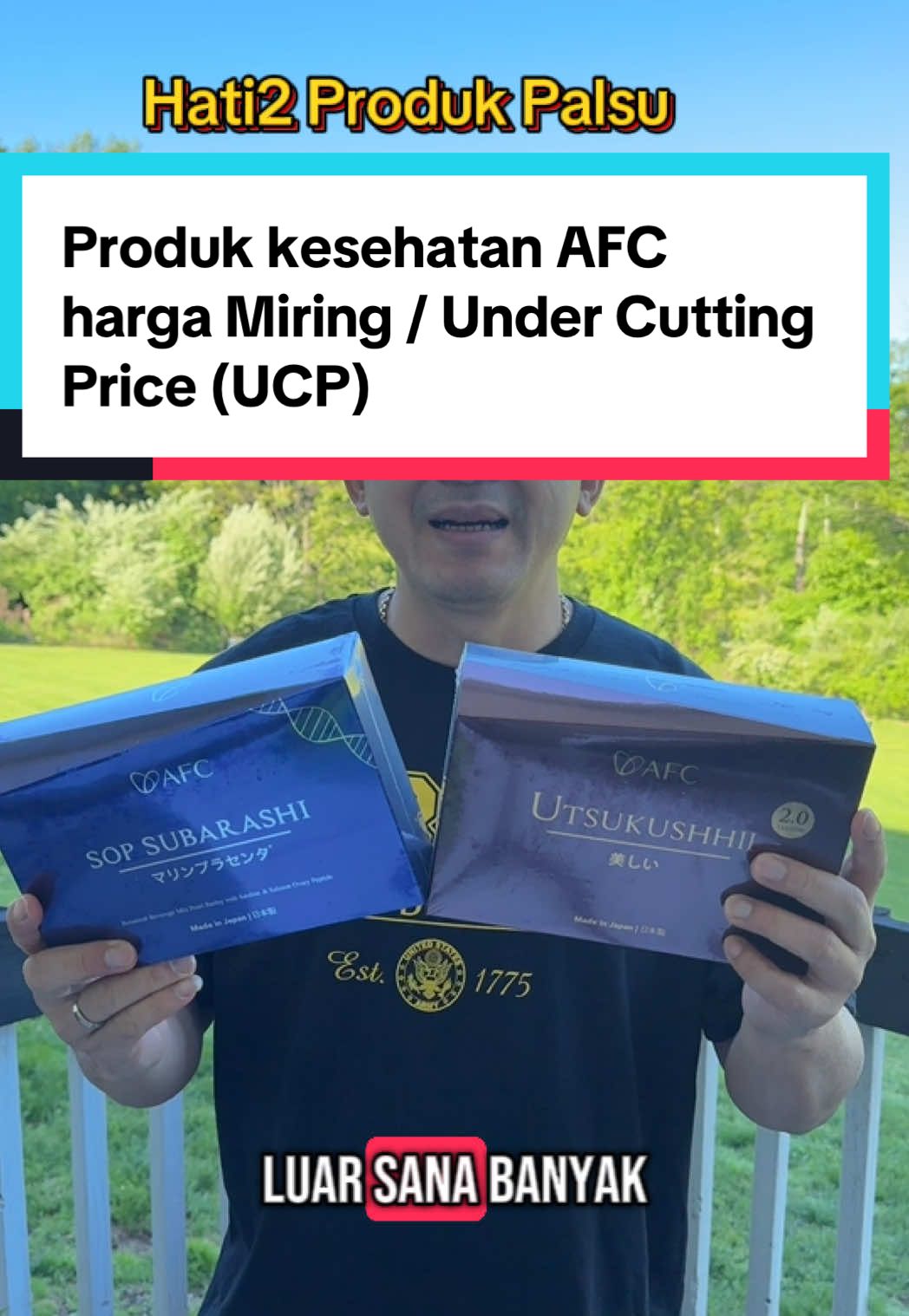 Menjual dan Membeli Nutrisi AFC harga miring tidak berkah. Karena mencuri berkah orang lain yang berjuang sungguh2 untuk bisa alami perubahan hidup. #ucp #berkah #harga #nutrisi #kesehatan 