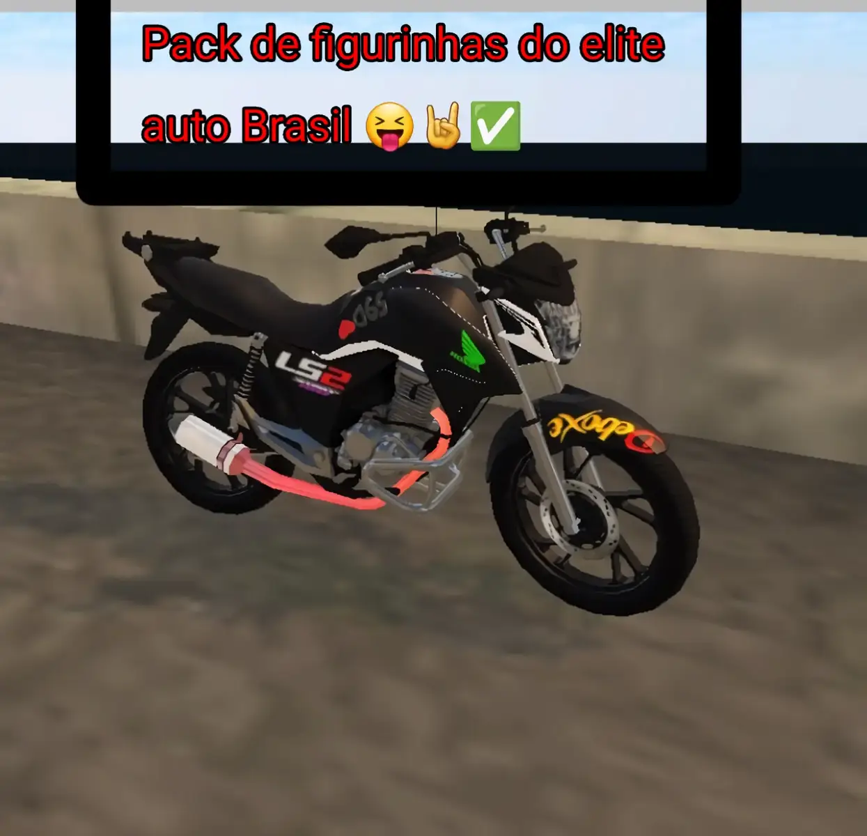 #mxbikes #fyp #viral #adesivos #eliteautomotivabrasil #fyppppppppppppppppppppppp #start160 #titan #titan160 #game