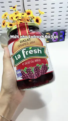 Mứt nho ăn kèm bánh,sữa chua,làm nước siu ngon nè#mutnholafresh #lafresh 