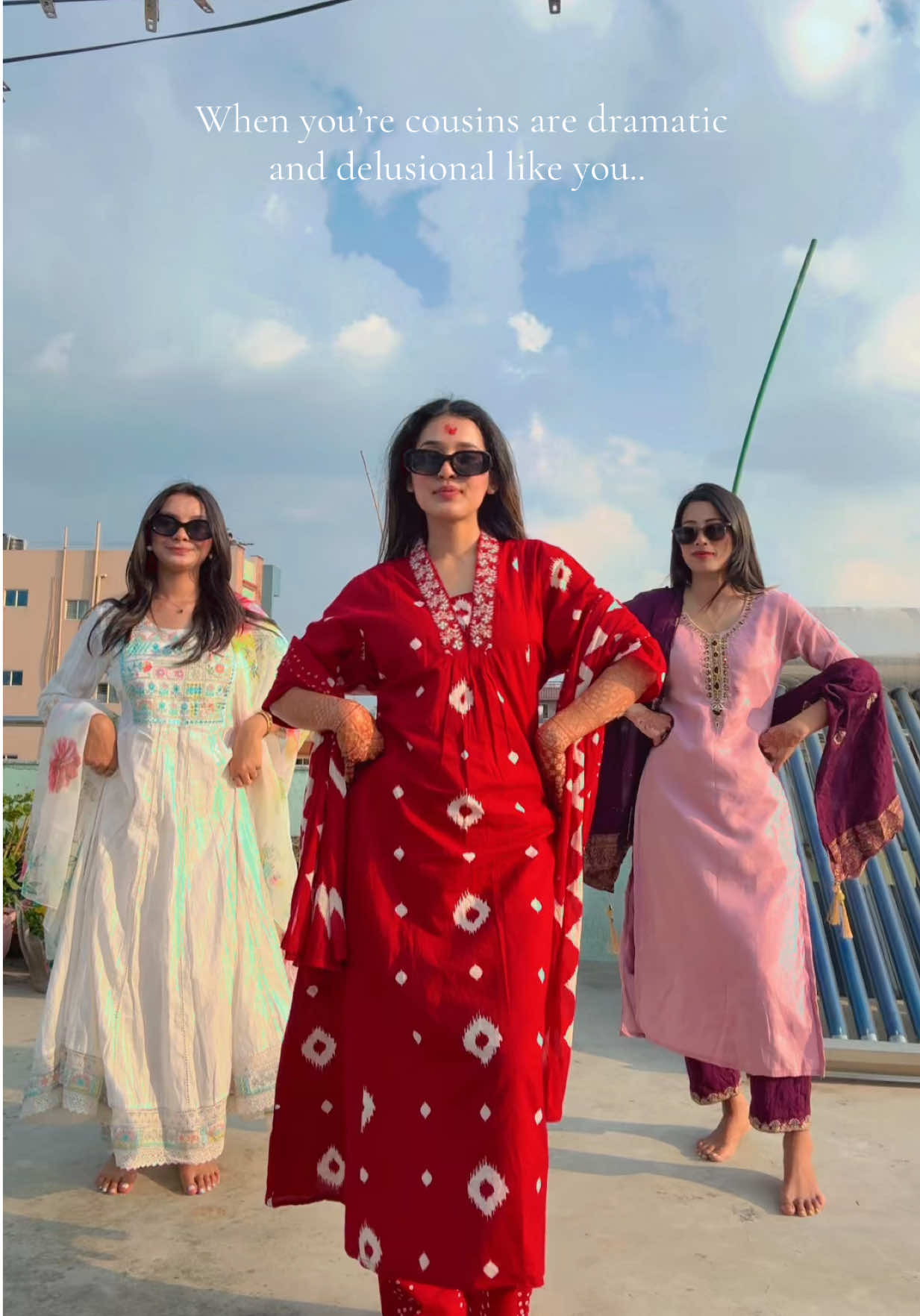 Not the autocorrect 🙄, its just “your”Wind is the paid actor here… @Prekshya Thapa @_piku  #nepali #nepalikanxi #fypシ #jhimjhimauneaakhale #cousins  